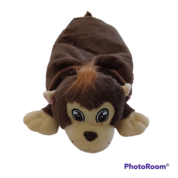 LapGear  Book / Tablet Device Pillow Rest Monkey Plush Soft Toy Stuffed Animal - Picture 2 of 7